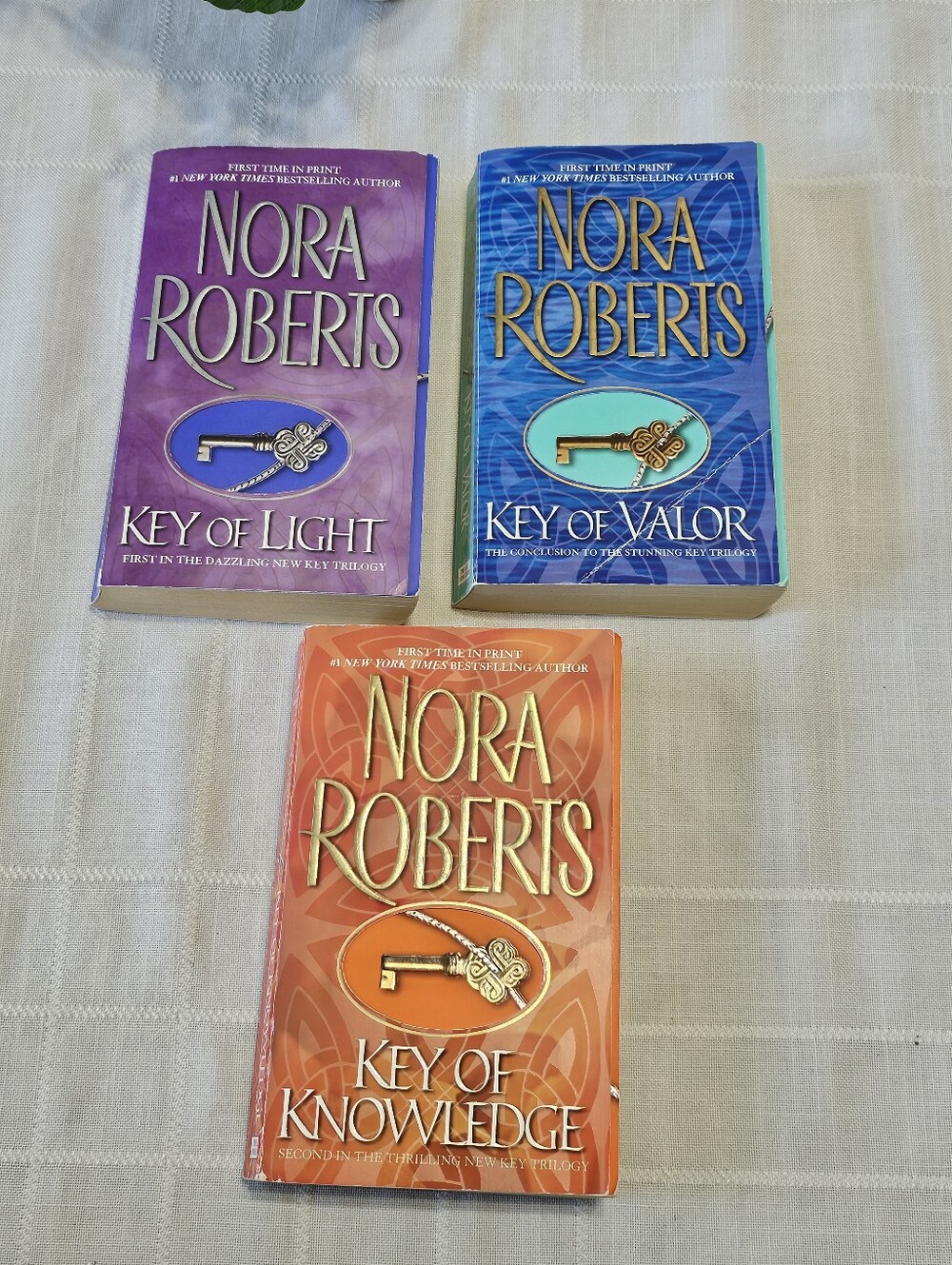 Nora Roberts The Key Trilogy Complete 3 Book Paperback Set